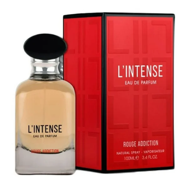 L'intense rouge addiction edp pour femmes Maison Alhambra 100ml - Image 3