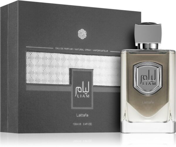 LIAM grey eau de parfum pour homme par Lattafa 100ml